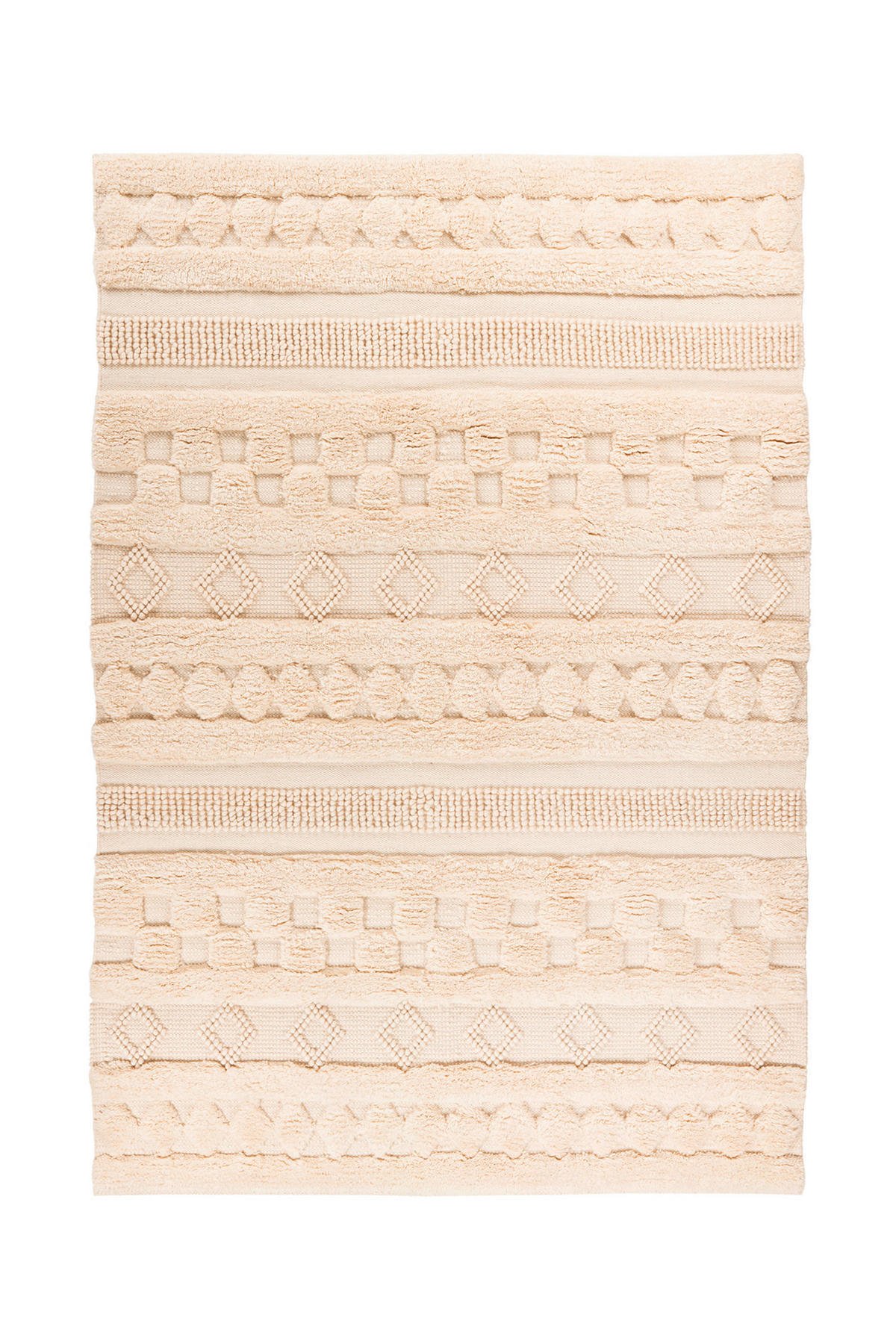 360Living Teppich Bohist natur B/L: ca. 160x230 cm Bohist - natur (160,00/230,00cm) - 360Living