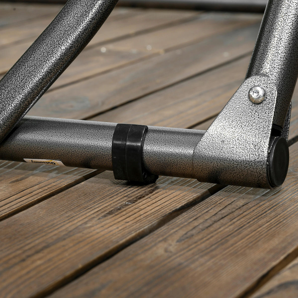 Outsunny Hängemattengestell Hängemattengestell - grau (290,00/92,00/88,00cm) - Outsunny