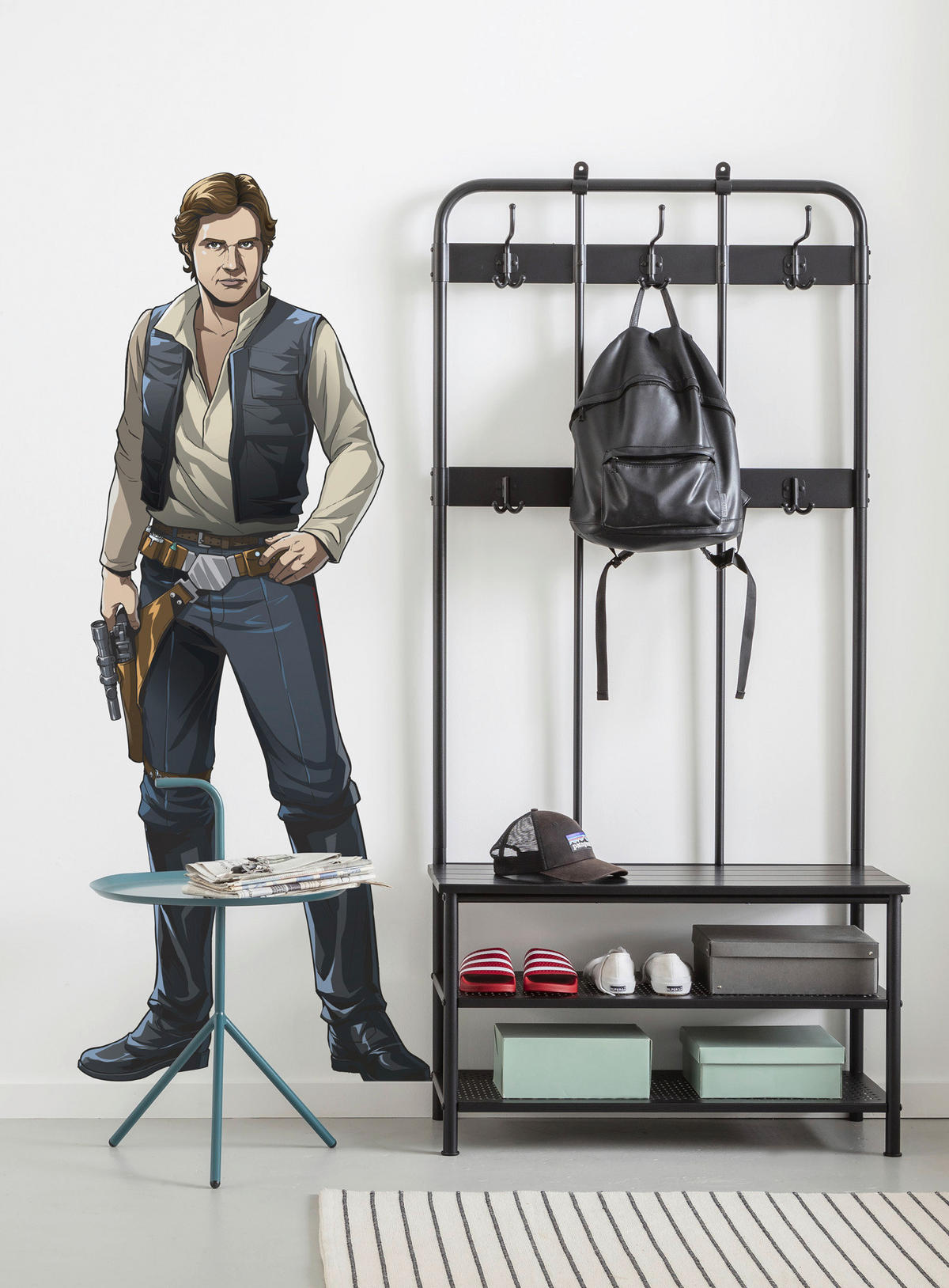 Komar Fototapete Star Wars XXL Han Solo B/L: ca. 127x196 cm Star Wars XXL Han Solo - (127,00/196,00cm) - Komar