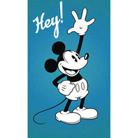 Komar Fototapete Mickey Hey B/L: ca. 120x200 cm Mickey Hey - (120,00/200,00cm) - Komar