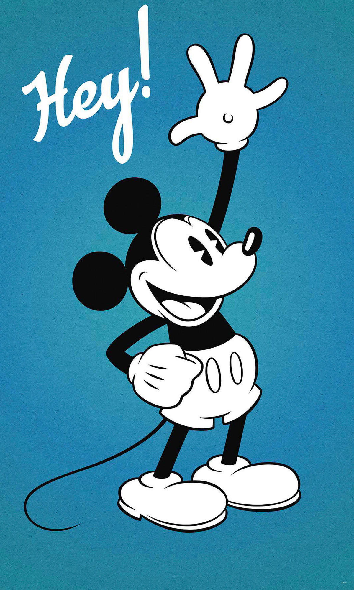 Komar Fototapete Mickey Hey B/L: ca. 120x200 cm Mickey Hey - (120,00/200,00cm) - Komar