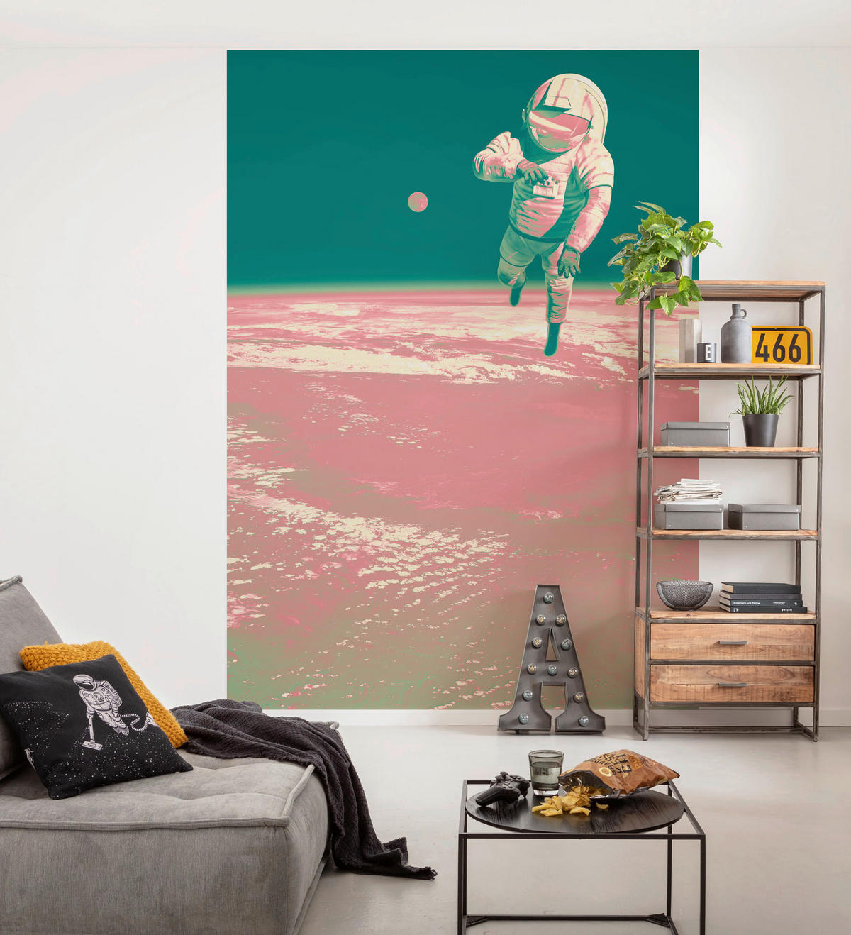Komar Fototapete Spacewalk B/L: ca. 200x280 cm Spacewalk - (200,00/280,00cm) - Komar