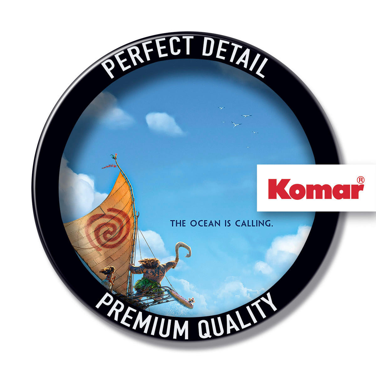 Komar Fototapete Moana Ocean is Calling D: ca. 125 cm Moana Ocean is Calling - (125,00cm) - Komar