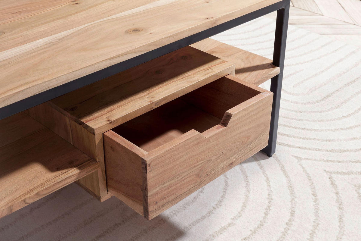 Couchtisch  B/H/T: ca. 90x42x50 cm Couchtisch - (90,00/42,00/50,00cm) - Wohnling