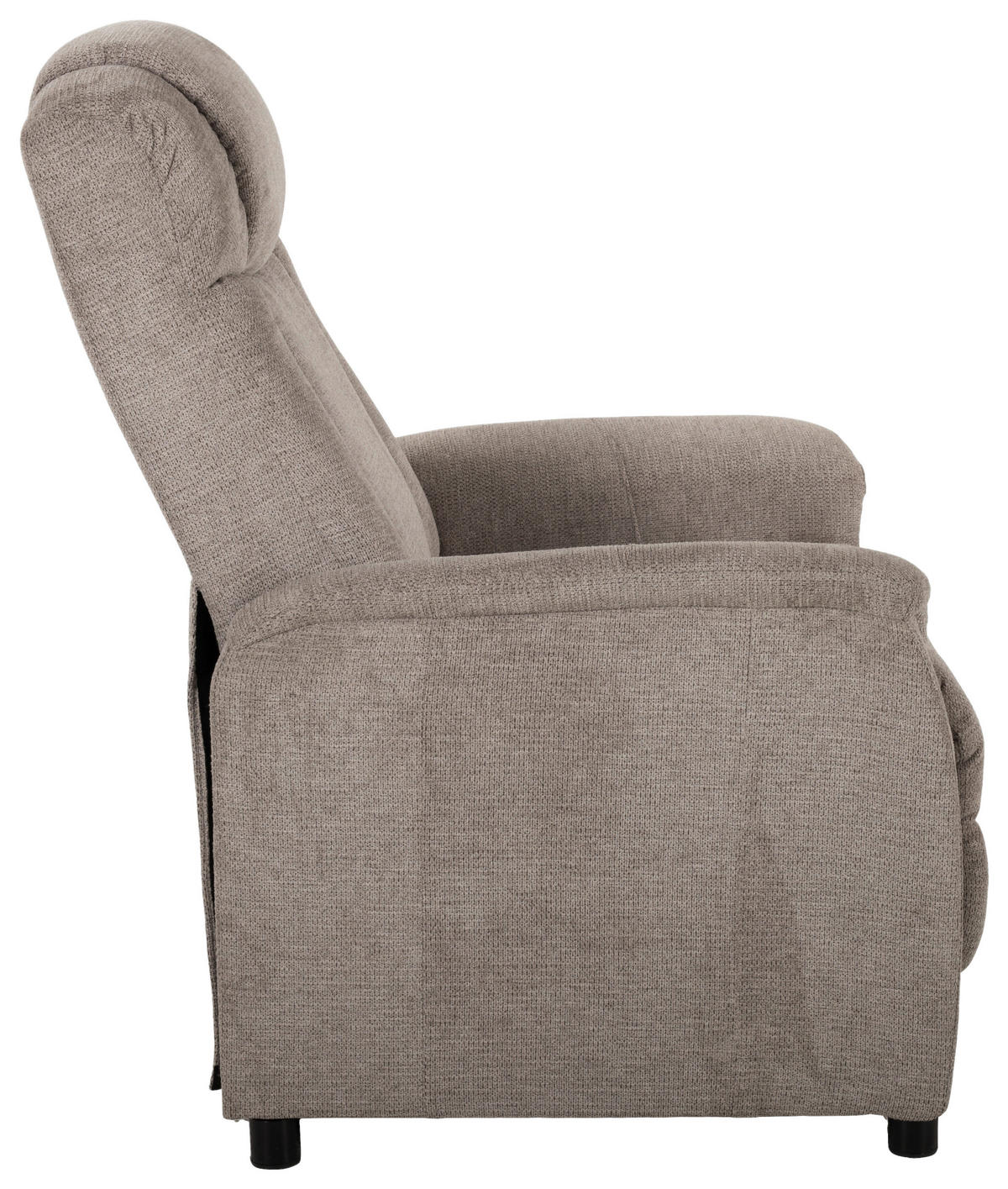 TV-Sessel Delta taupe Webstoff B/H/T: ca. 77x107x91 cm Delta - taupe (77,00/107,00/91,00cm)