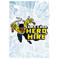 Komar Wandtattoo Luke Cage Comic  Luke Cage Comic B/L: ca. 50x70 cm Luke Cage Comic - (50,00/70,00cm) - Komar