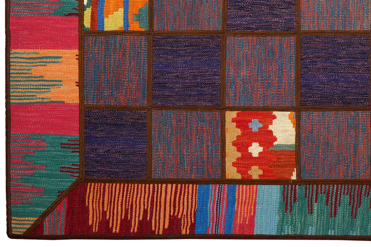 PersaTepp Teppich Kelim Tekkehdouz bunt B/H/L: ca. 150x1x200 cm Kelim Tekkehdouz - bunt (200,00/150,00/1,00cm) - PersaTepp