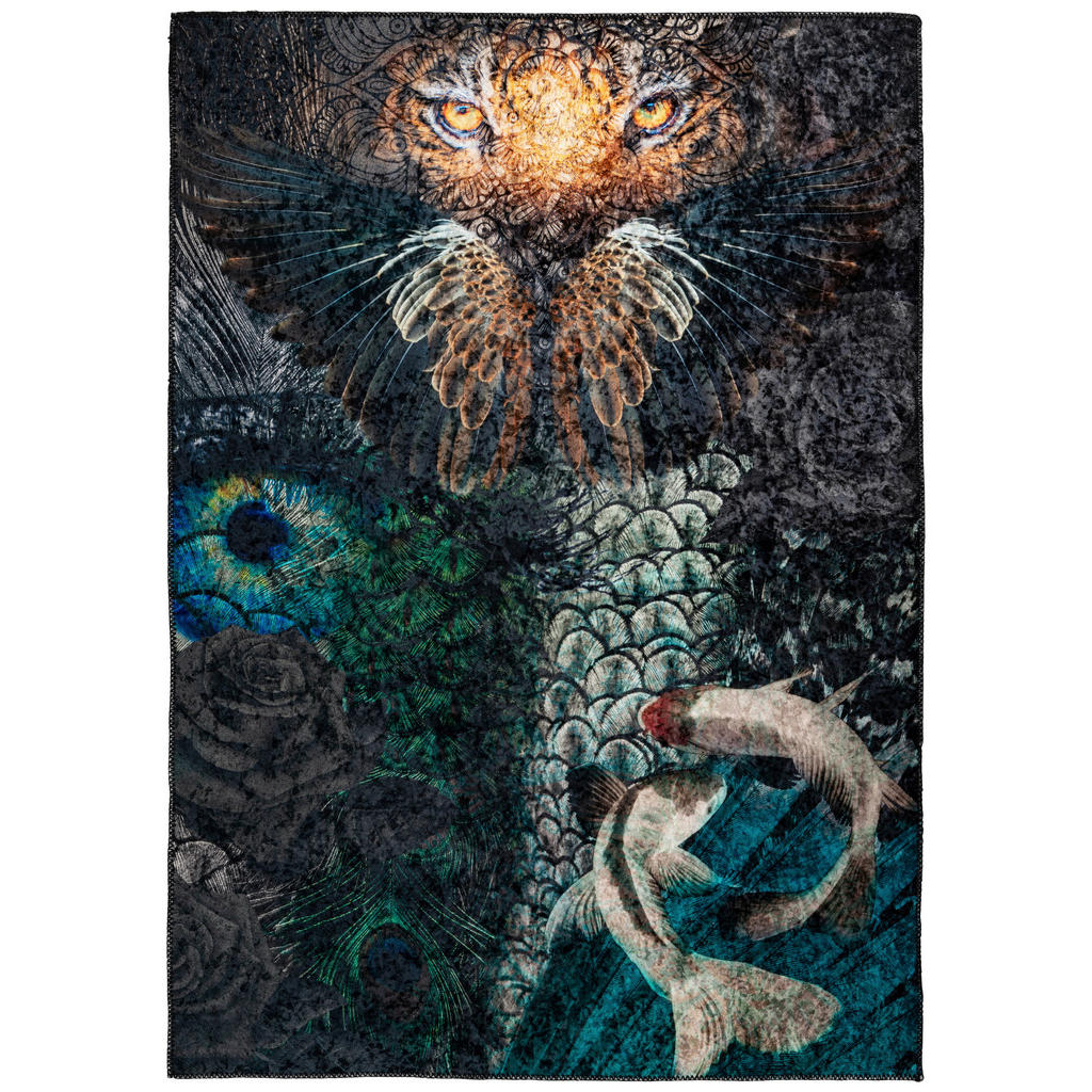 Thumbnail - Obsession Teppich My Jungle Multi B/L: ca. 160x230 cm
