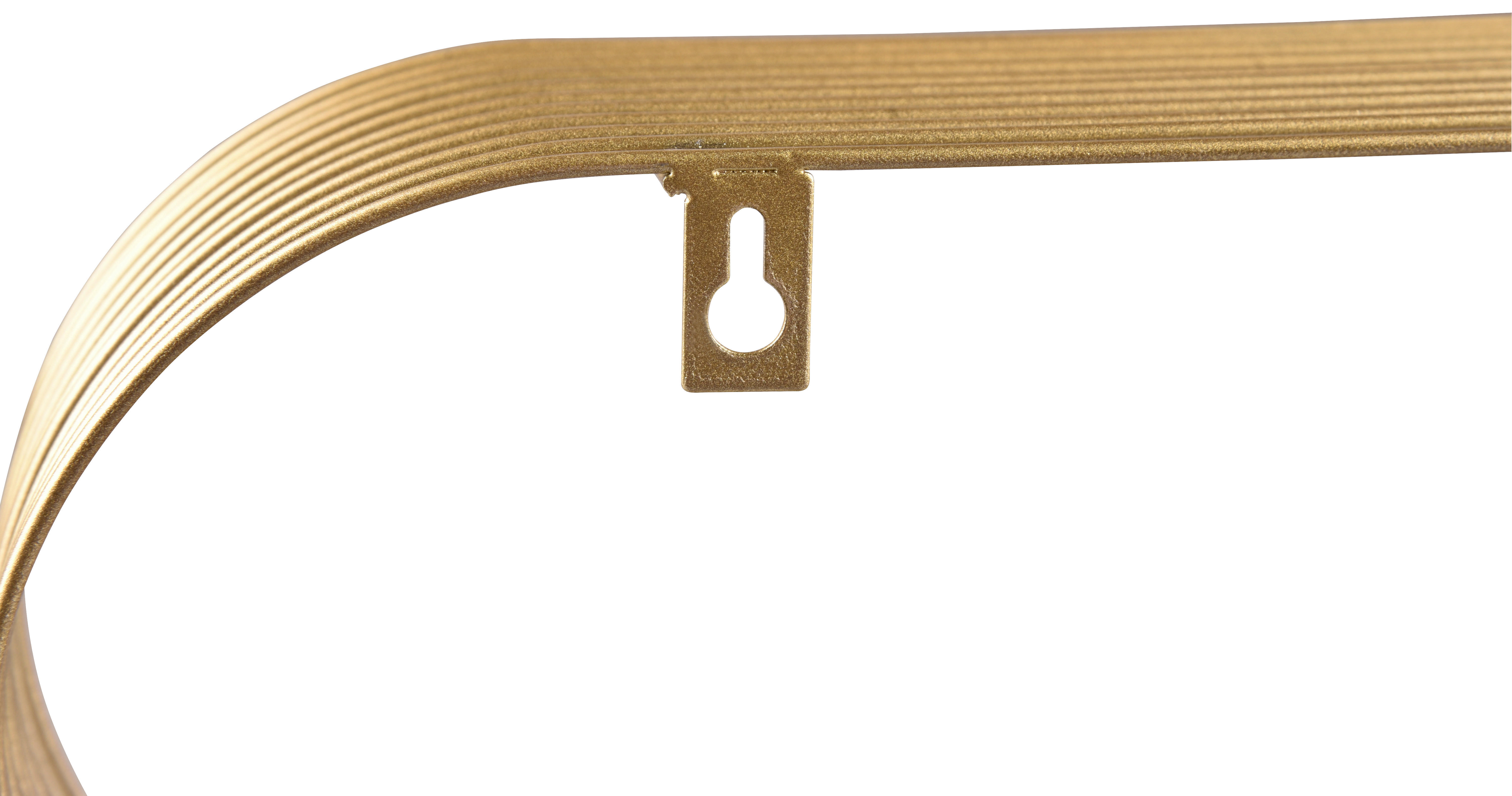 Thumbnail - Wandregal Jessica gold Optik Metall