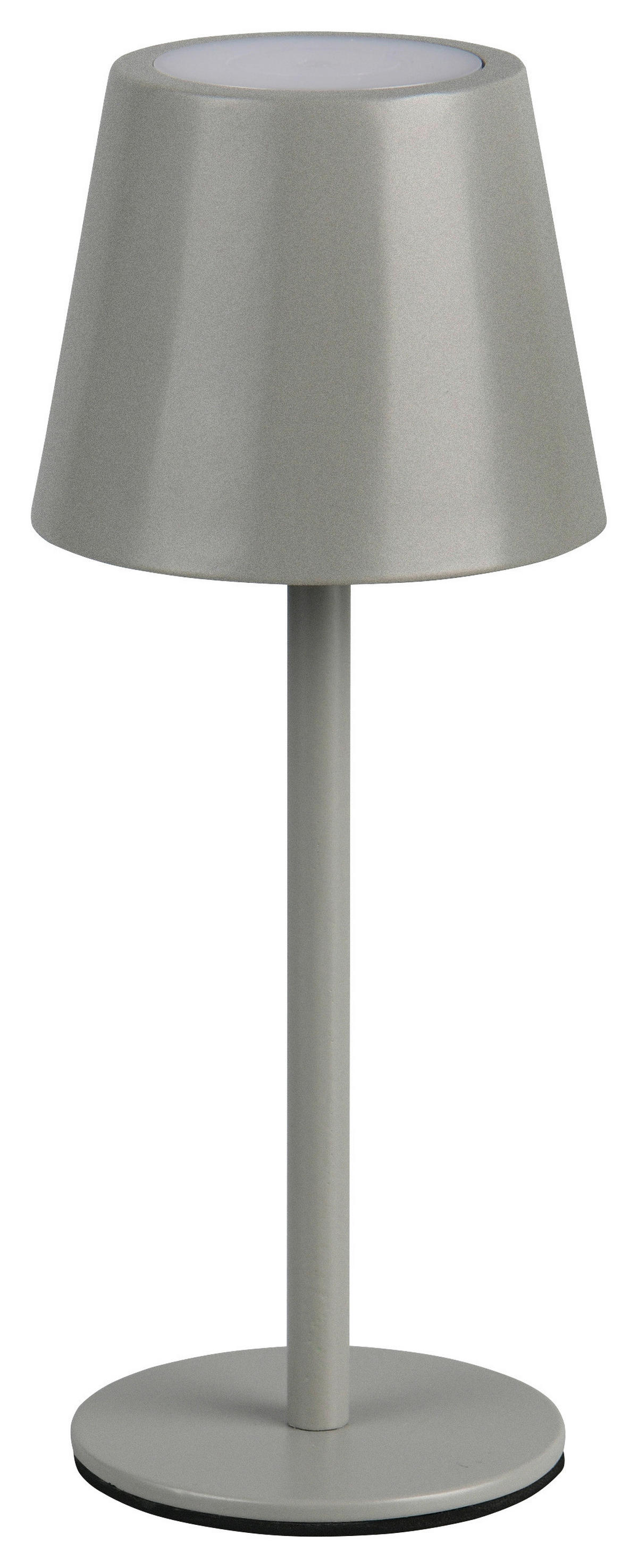 Reality LED Tischleuchte DIAZ grau Metall H: ca. 21 cm 1 Brennstellen Diaz - grau (21,00cm) - Reality