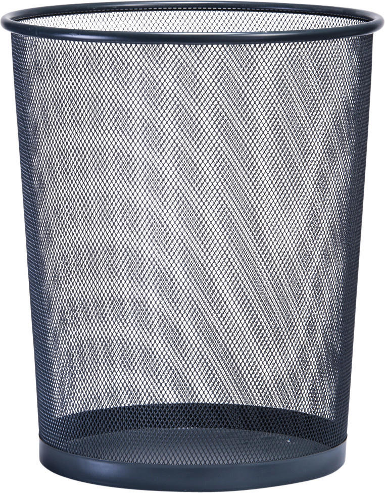 Zeller Papierkorb anthrazit B/H/L: ca. 30x35x30 cm