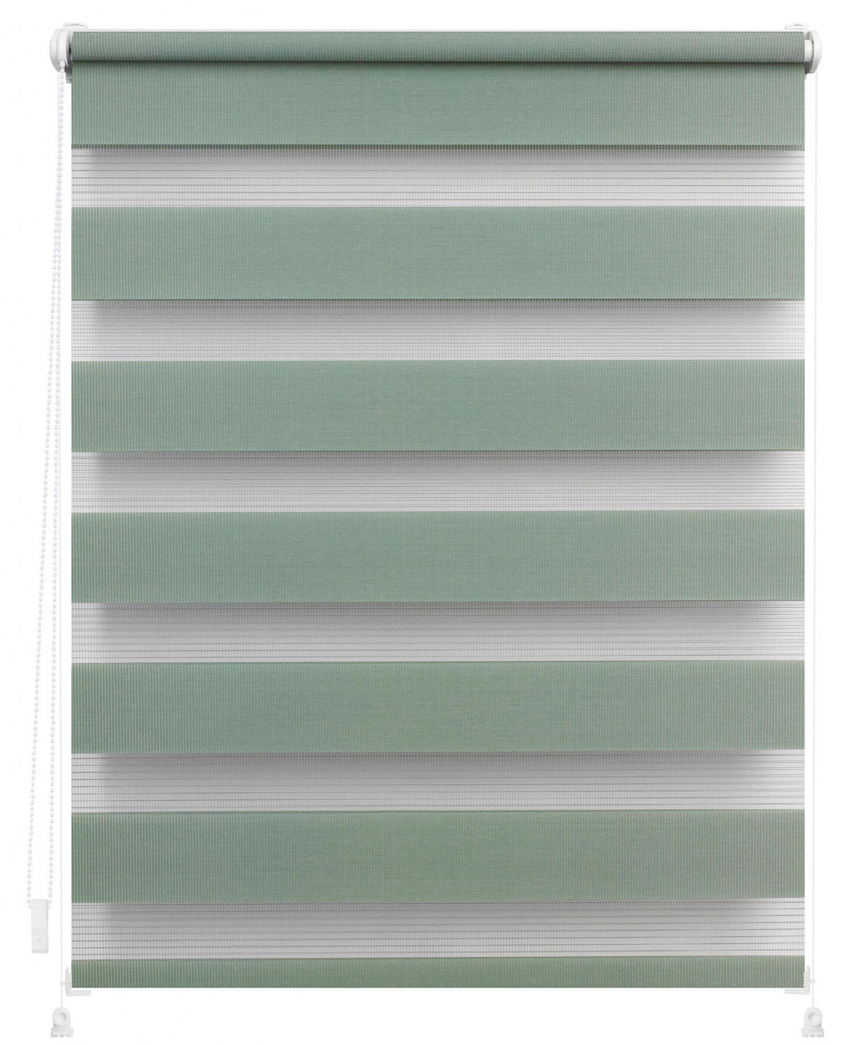Doppelrollo Duo salbei B/L: ca. 120x150 cm Duo - salbei (120,00/150,00cm) - LICHTBLICK