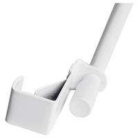 Vitragenstange clip clip - weiß - ondeco