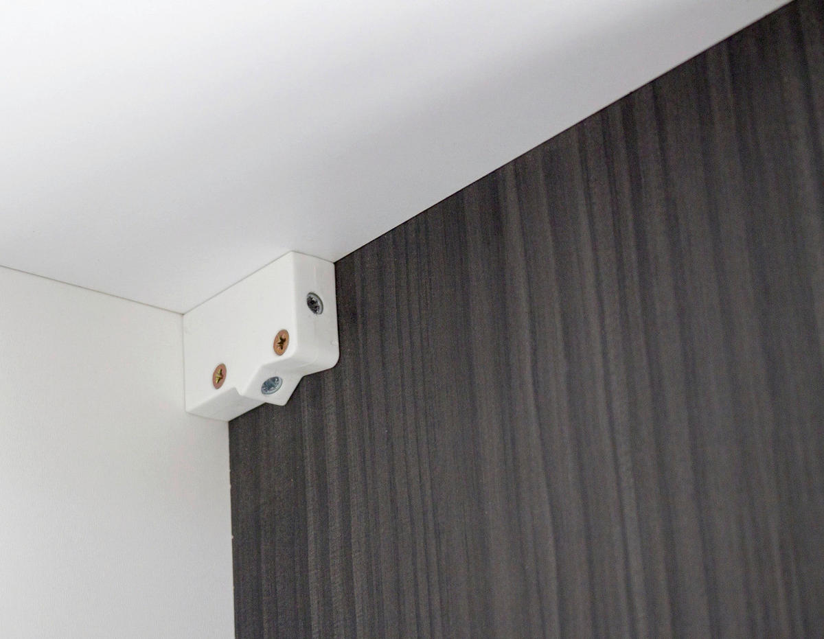 Respekta Küchenblock Amanda weiß Hochglanz B/H/T: ca. 210x200x60 cm Amanda - weiß/Edelstahloptik (210,00/200,00/60,00cm) - Respekta