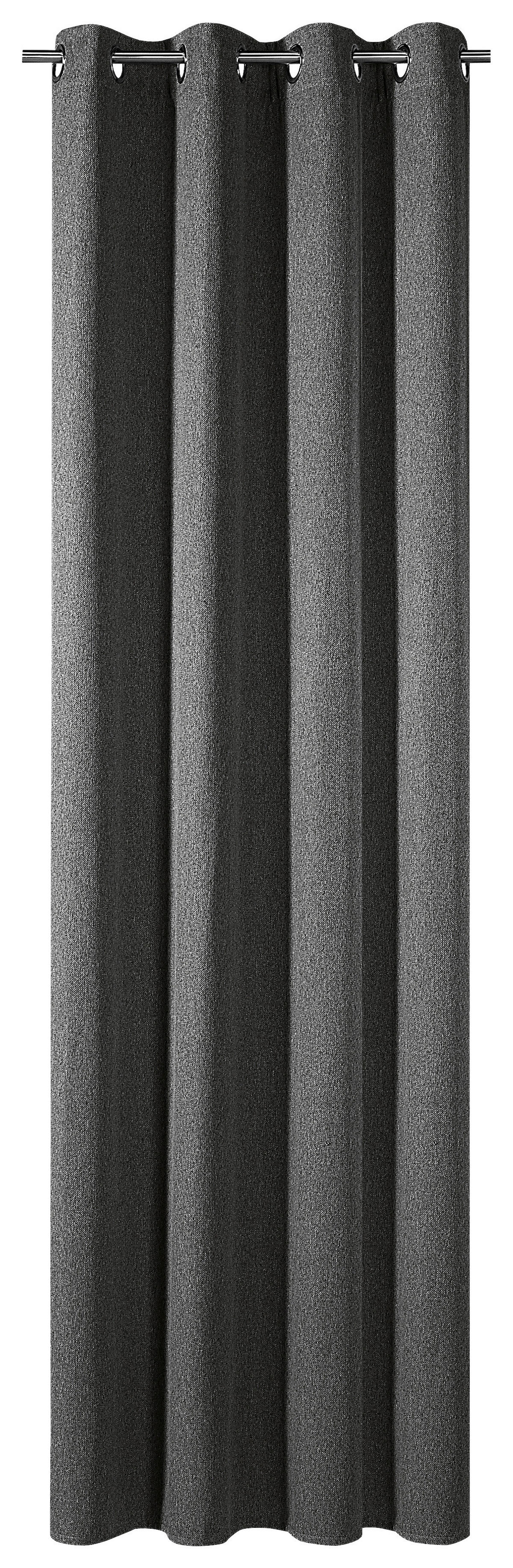 Happy Home Thermovorhang Berlin anthrazit B/L: ca. 140x245 cm Berlin - anthrazit (140,00/245,00cm) - Happy Home