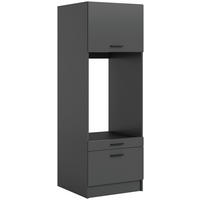 Waschmaschinenumbauschrank Free anthrazit B/H/T: ca. 66x196x68 cm Free - anthrazit (66,00/196,00/68,00cm) - xonox.home