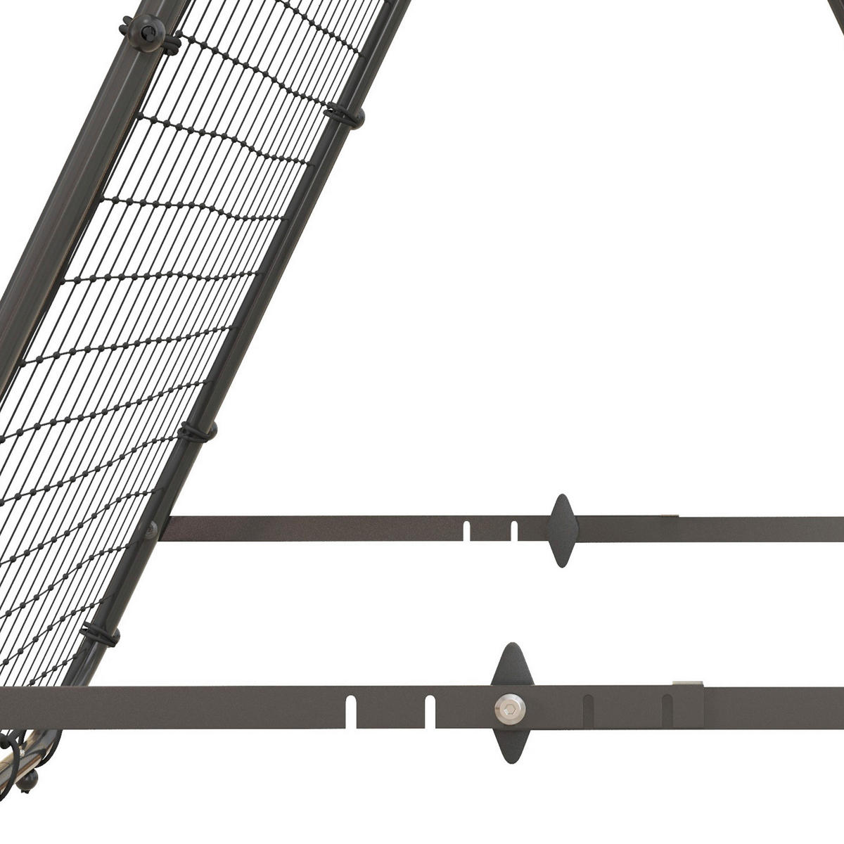 HOMCOM Fußball Rebounder schwarz Stahl B/H/L: ca. 95x90x100 cm Fußball Rebounder - schwarz (100,00/95,00/90,00cm) - HOMCOM