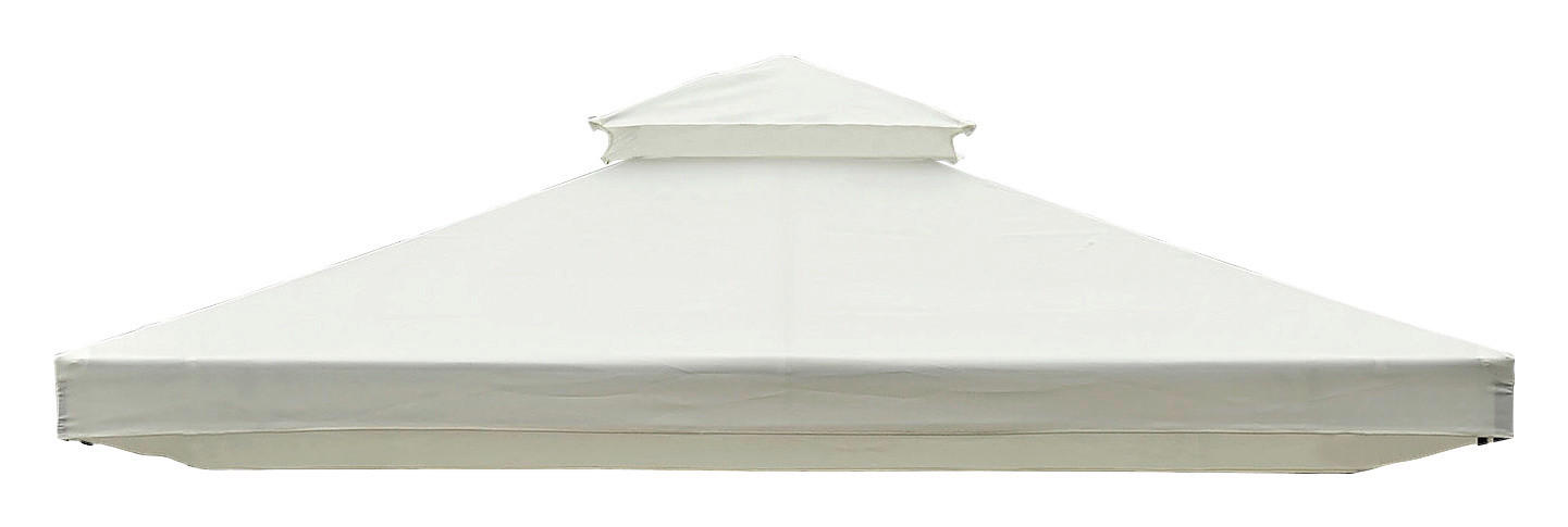 Outsunny Ersatzdach Ersatzdach - creme (300,00/300,00cm) - Outsunny