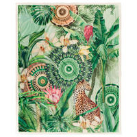 Wohndecke Abhita grün Polyester B/L: ca. 130x160 cm Abhita - grün (130,00/160,00cm) - HIP