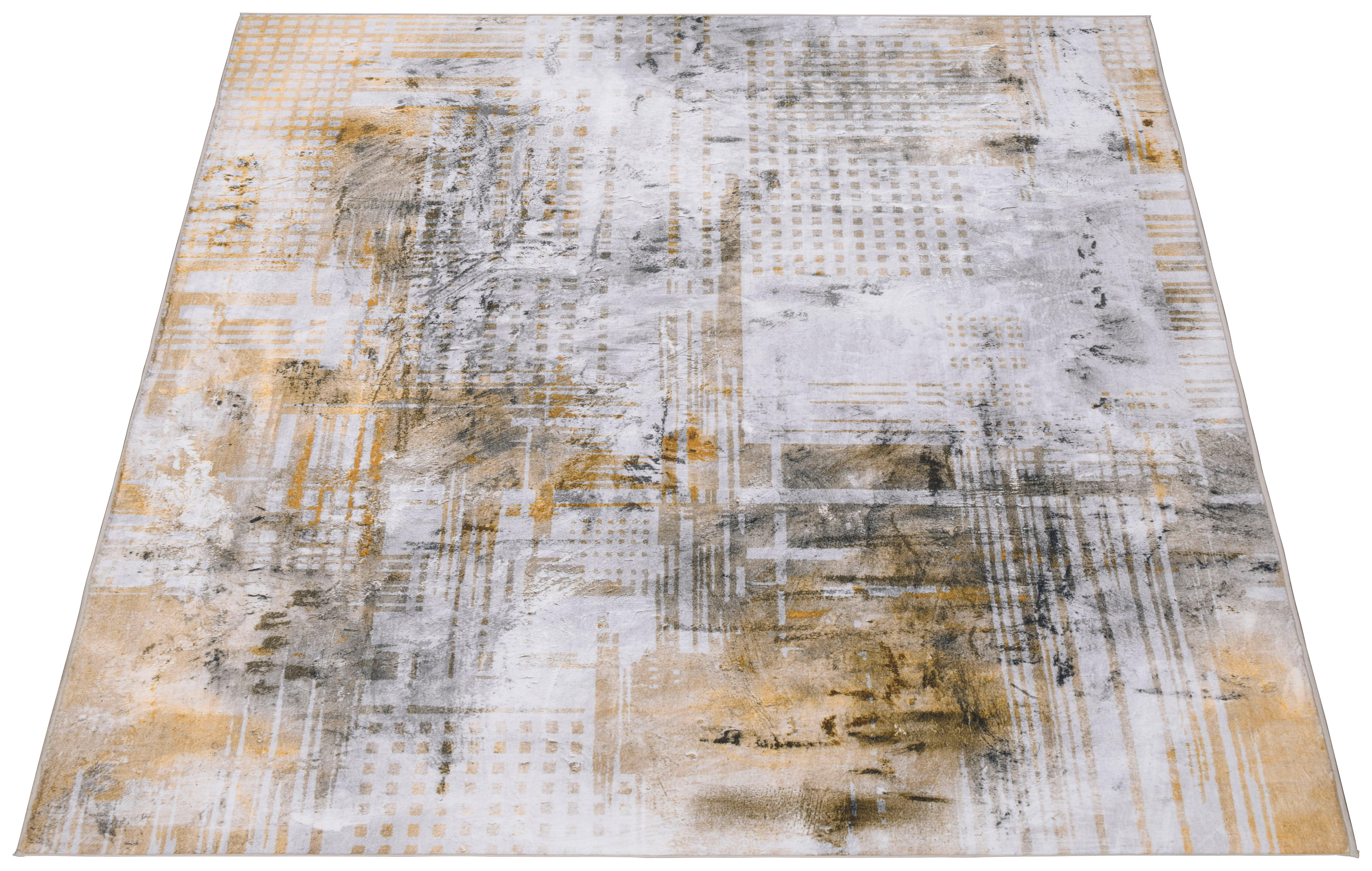 Webteppich Swing beige-grau B/L: ca. 120x160 cm Swing - beige-grau (120,00/160,00cm)