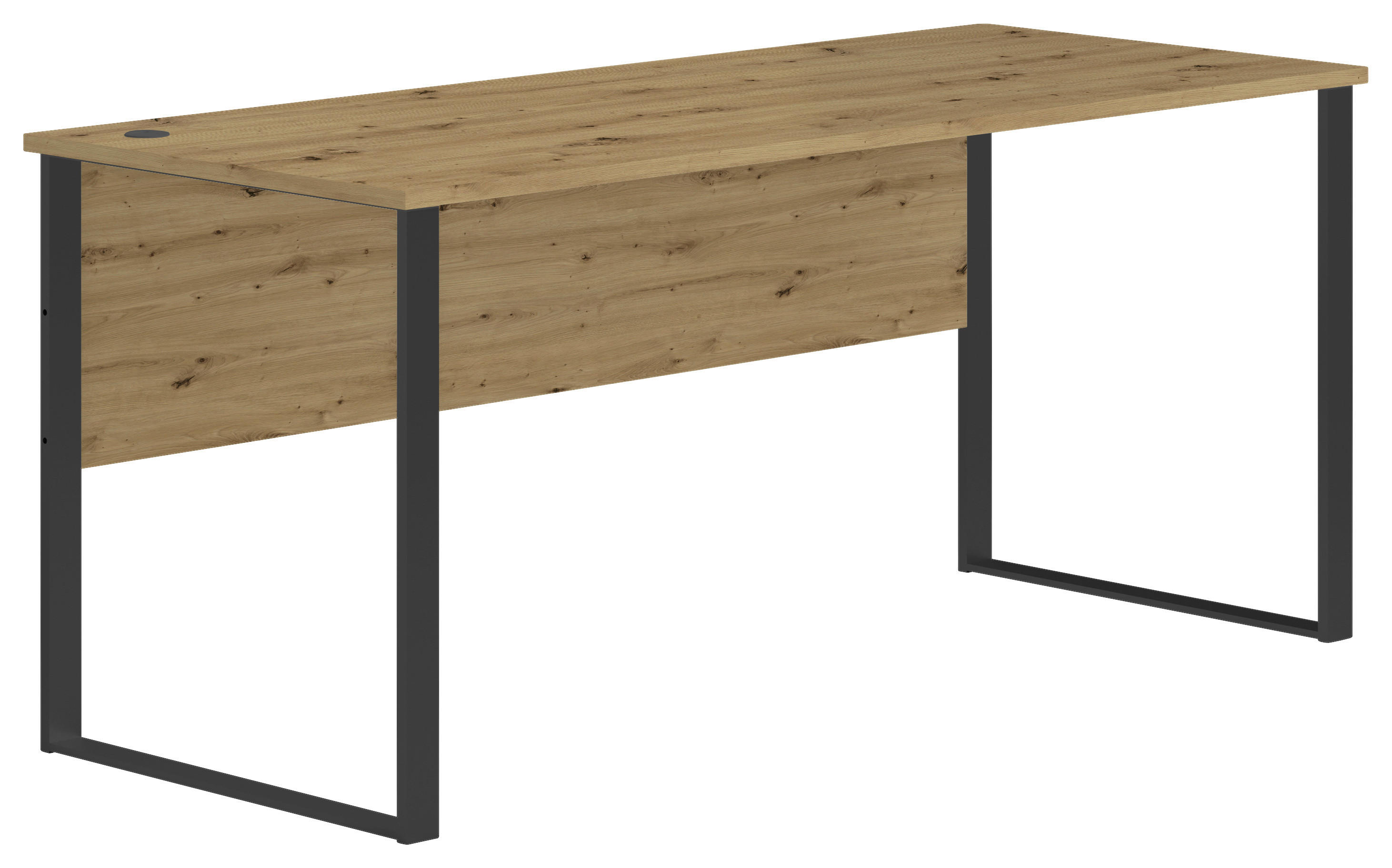 Schreibtisch Amanda Eiche Artisan Nachbildung B/H/T: ca. 170x77x73 cm Amanda - Eiche (170,00/77,00/73,00cm)
