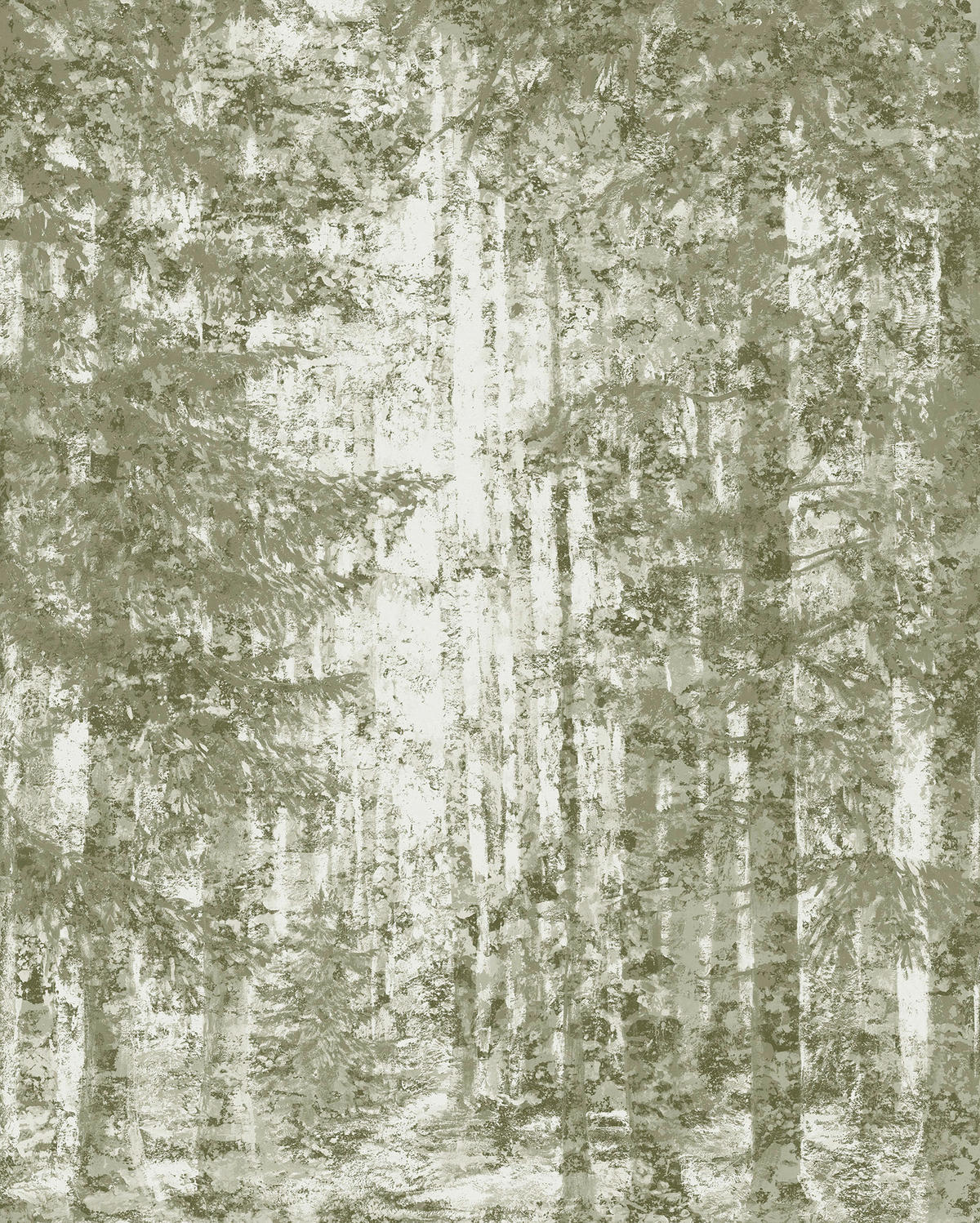 Komar Fototapete Fading Forest B/L: ca. 200x250 cm Fading Forest - (200,00/250,00cm) - Komar