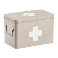 Zeller Medizinbox beige Medizinbox - beige (32,00/20,00/21,00cm) - Zeller