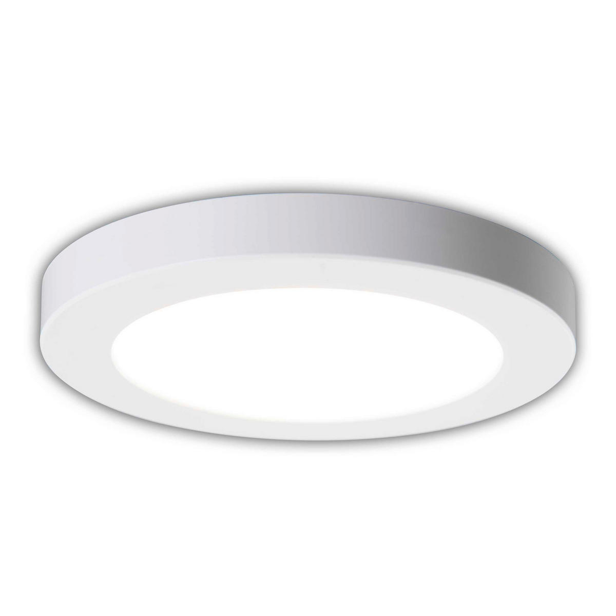 Näve Leuchten Deckenleuchte BONUS NV1384423 weiß Aluminium Kunststoff H/D: ca. 1,5x16,5 cm null 1 Brennstellen LED Deckenleuchte "BONUS" - weiß (16,50/1,50cm) - Näve Leuchten