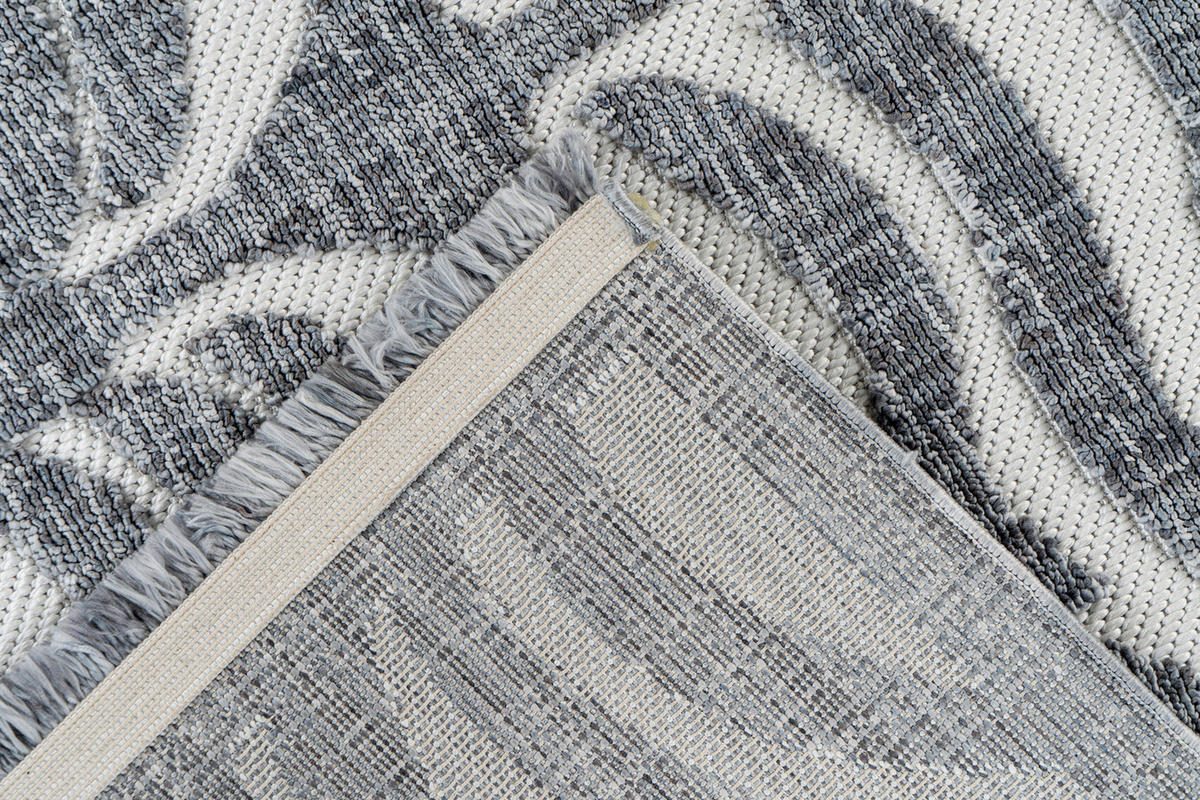 360Living Teppich Sarai grau B/L: ca. 160x230 cm Sarai - grau (160,00/230,00cm) - 360Living