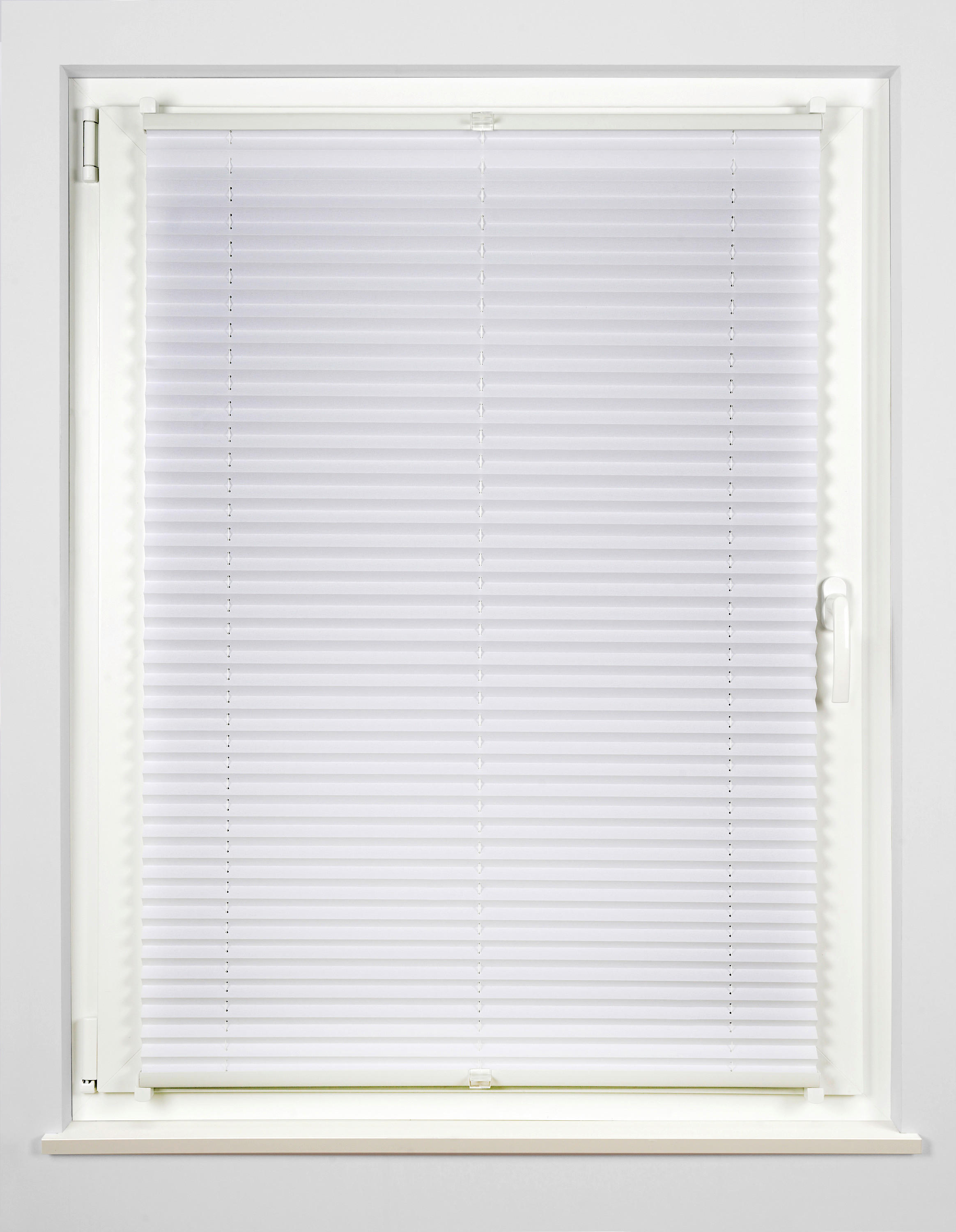 Hochwertiges Klemmplissee weiß B/L: ca. 80x210 cm Hochwertiges_Klemmplissee_Free - weiß (80,00/210,00cm)
