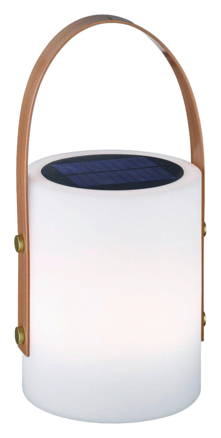 LED-Außenleuchte 850144 Bari weiß Kunststoff H/D: ca. 34x16 cm Bari - weiß (16,00/34,00cm) - easy! by FHL