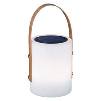 LED-Außenleuchte 850144 Bari weiß Kunststoff H/D: ca. 34x16 cm Bari - weiß (16,00/34,00cm) - easy! by FHL