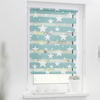 Doppelrollo Duo Sterne petrol B/T: ca. 45x150 cm Duo Sterne - petrol (45,00/150,00cm) - LICHTBLICK