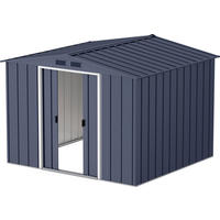 VCM Gerätehaus anthrazit B/H/L: ca. 262x191x234 cm Gerätehaus mit Schiebetür - anthrazit (234,00/262,00/191,00cm) - VCM