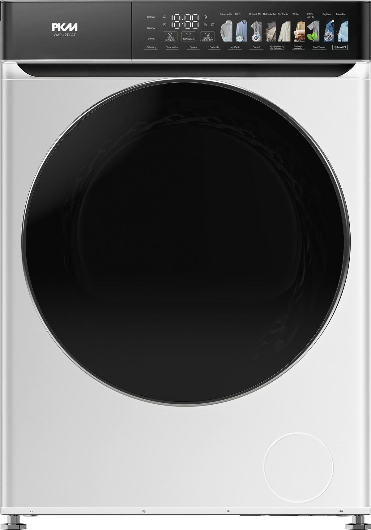 PKM Waschmaschine WA9-12TCAT weiß B/H/T: ca. 59,5x85x60 cm Waschmaschine WA9-12TCAT - weiß (59,50/85,00/60,00cm) - PKM