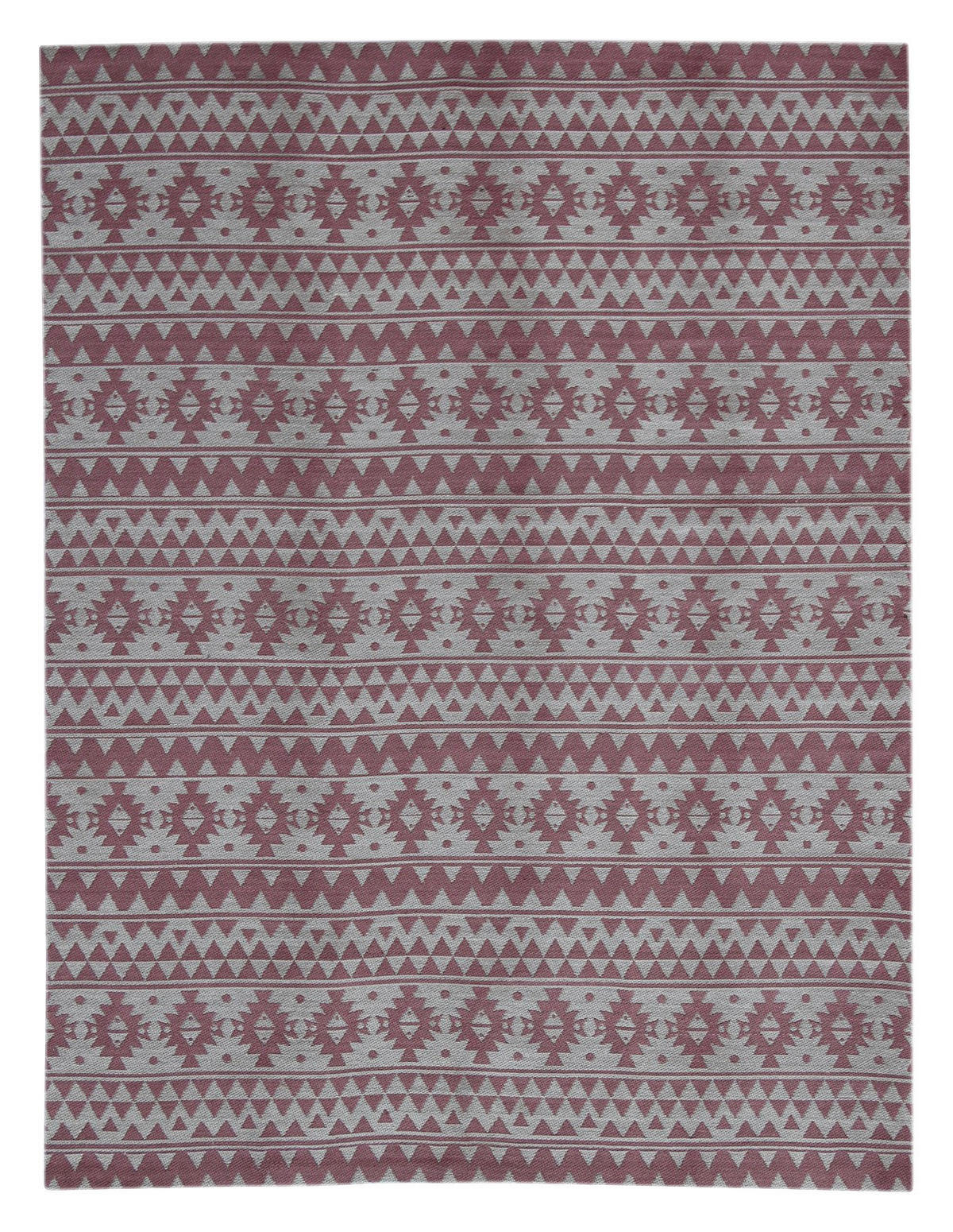 Kayoom Flachgewebeteppich Sunny 210 pink B/L: ca. 160x230 cm Sunny 210 - pink (160,00/230,00cm) - Kayoom