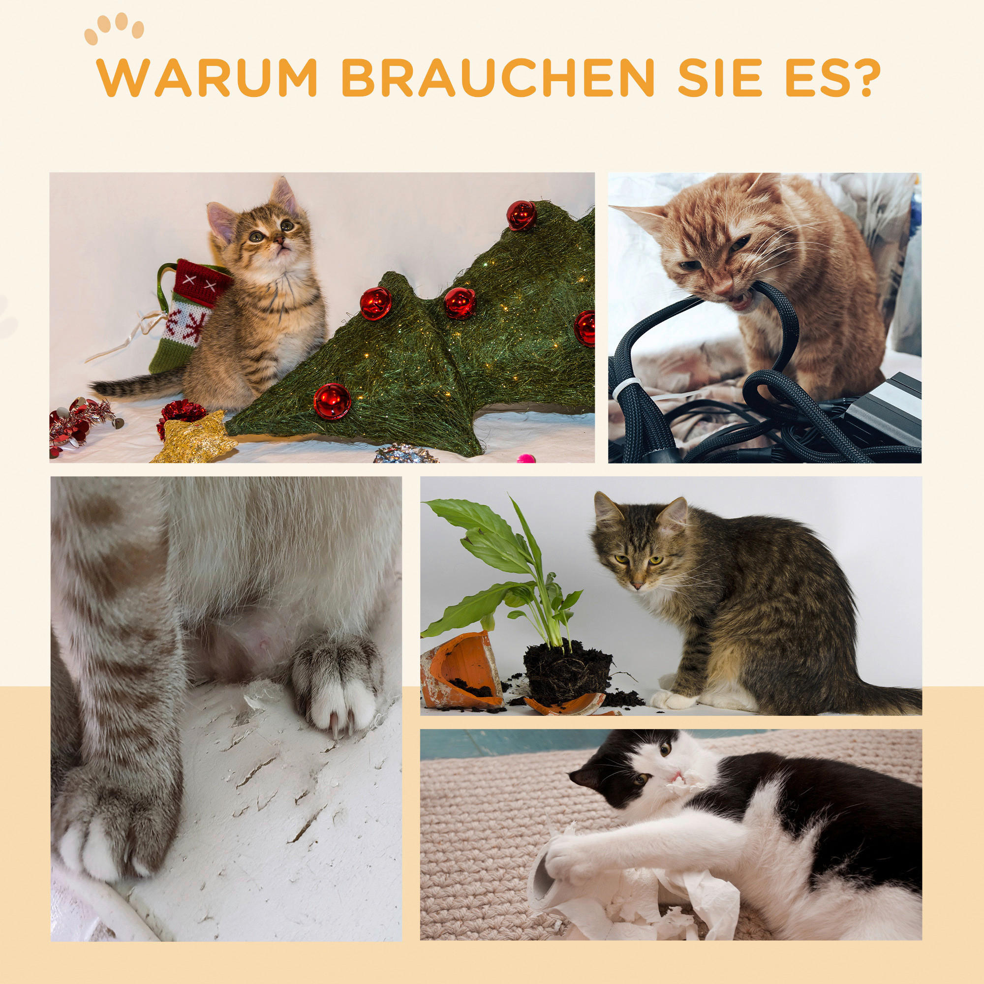 PawHut Katzenlaufrad Eiche Papier B/H/L: ca. 33,5x94x91 cm Katzenlaufrad - Eiche (91,00/33,50/94,00cm) - PawHut
