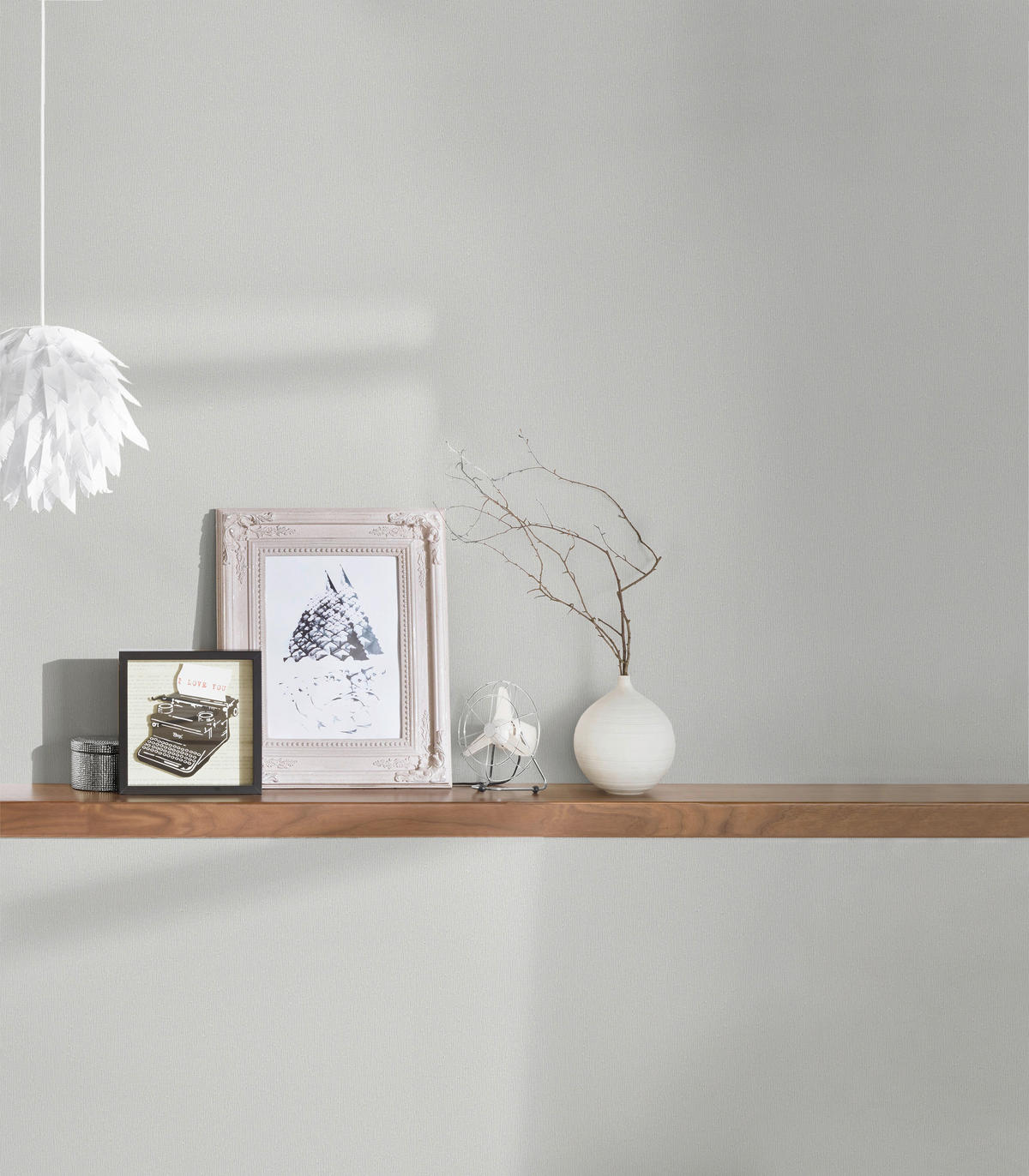 A.S.Creation Vliestapete Trendwall 2 Uni grau B/L: ca. 53x1005 cm Trendwall 2 - grau (53,00/1005,00cm) - A.S.Creation