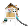 AXI Spielhaus Robin braun B/H/L: ca. 264x203x177 cm Robin - braun/weiß (177,00/264,00/203,00cm) - AXI