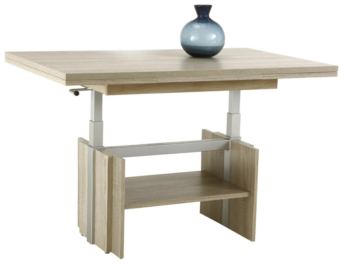 Couchtisch JEROME Eiche Sonoma Nachbildung B/H/T: ca. 110x53x68 cm JEROME - Eiche (110,00/53,00/68,00cm) - Hela