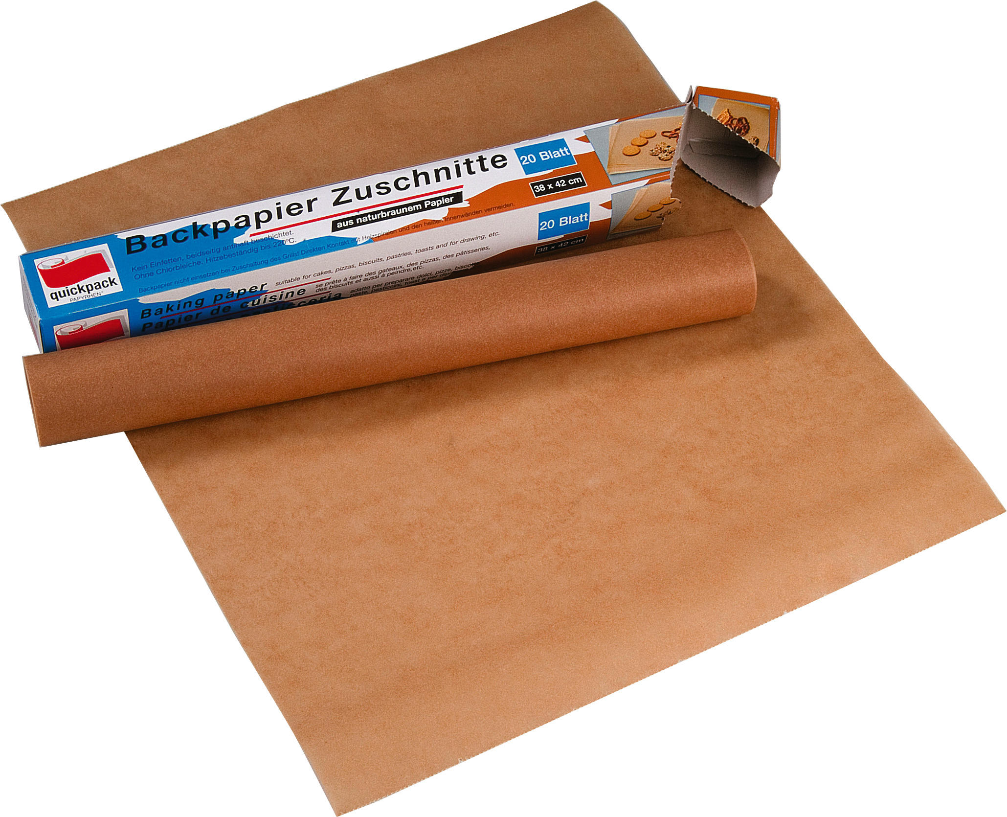 Backpapier Zuschnitte B/L: ca. 38x42 cm Backpapier_Zuschnitte - (38,00/42,00cm)