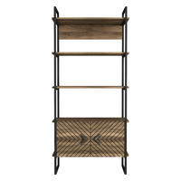 Regal Scala walnuss Nachbildung B/H/T: ca. 90x180x35 cm Scala - walnuss (90,00/180,00/35,00cm) - moebel17