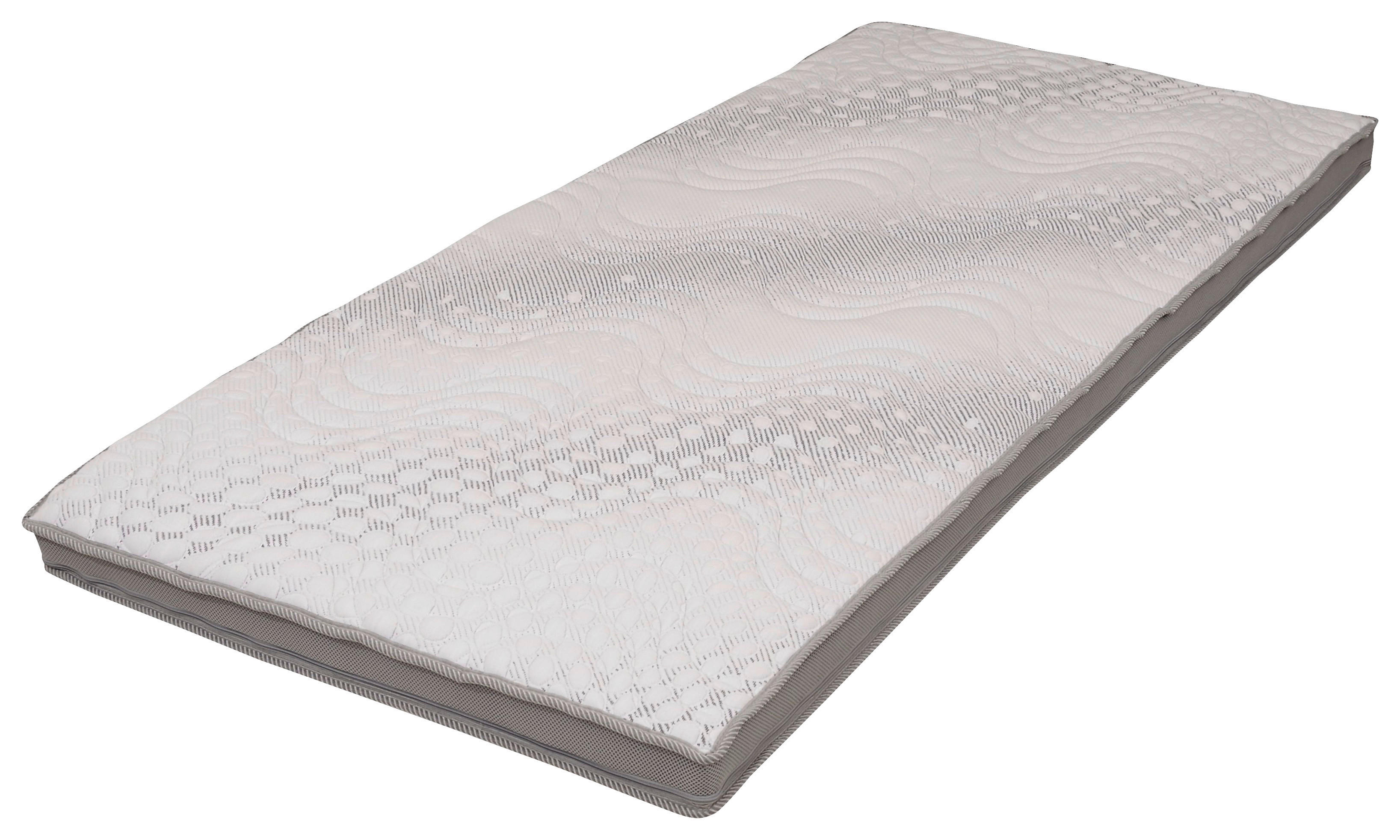 Viskotopper Vaduz weiß Liegefläche B/L: ca. 180x200 cm Vaduz - weiß (180,00/8,00/200,00cm)
