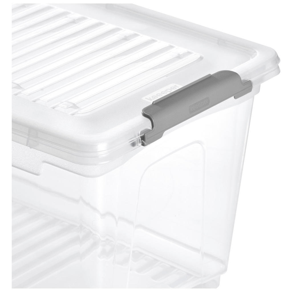 Thumbnail - Aufbewahrungsbox transparent B/H/L: ca. 18,5x16x28,5 cm