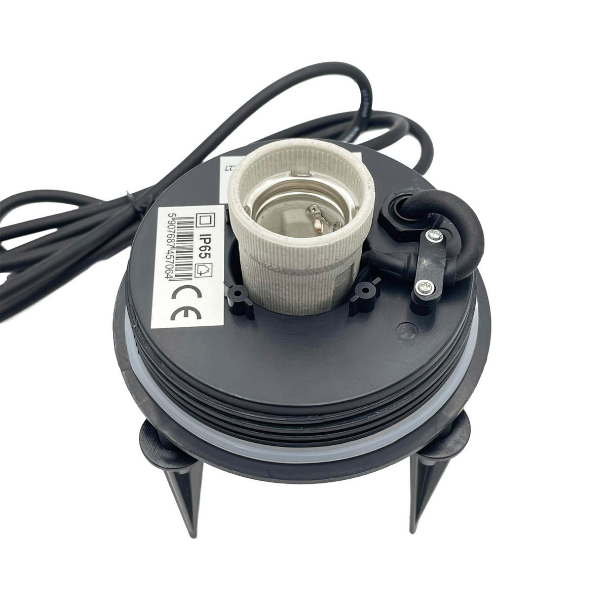 Außenleuchte stein B/H/L: ca. 20x33x20 cm GARDEN - stein (20,00/20,00/33,00cm) - Lamkur