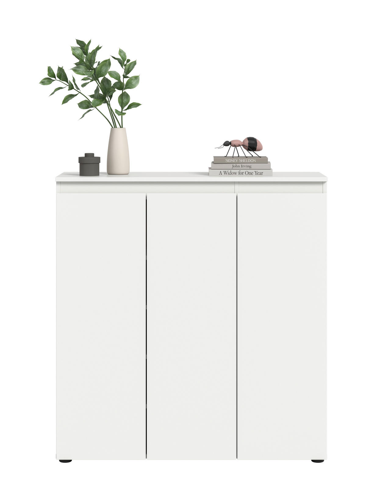 Schrank SCARPA weiß B/H/T: ca. 105x111x37 cm SCARPA - weiß (105,00/111,00/37,00cm) - xonox.home