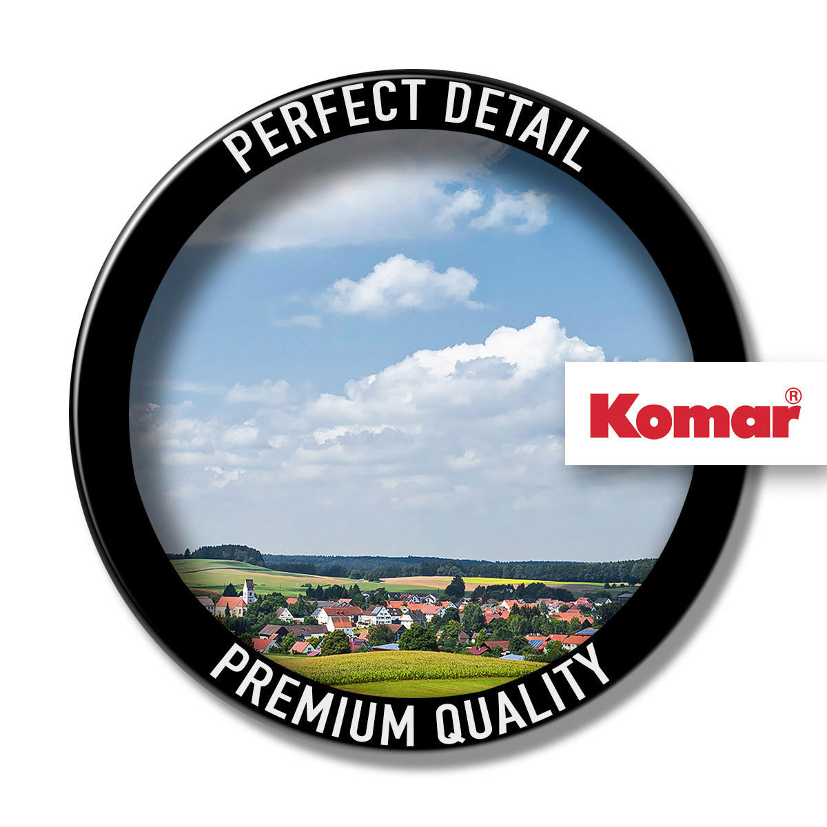 Komar Fototapete Bayrische Idylle B/L: ca. 350x280 cm Bayrische Idylle - (350,00/280,00cm) - Komar
