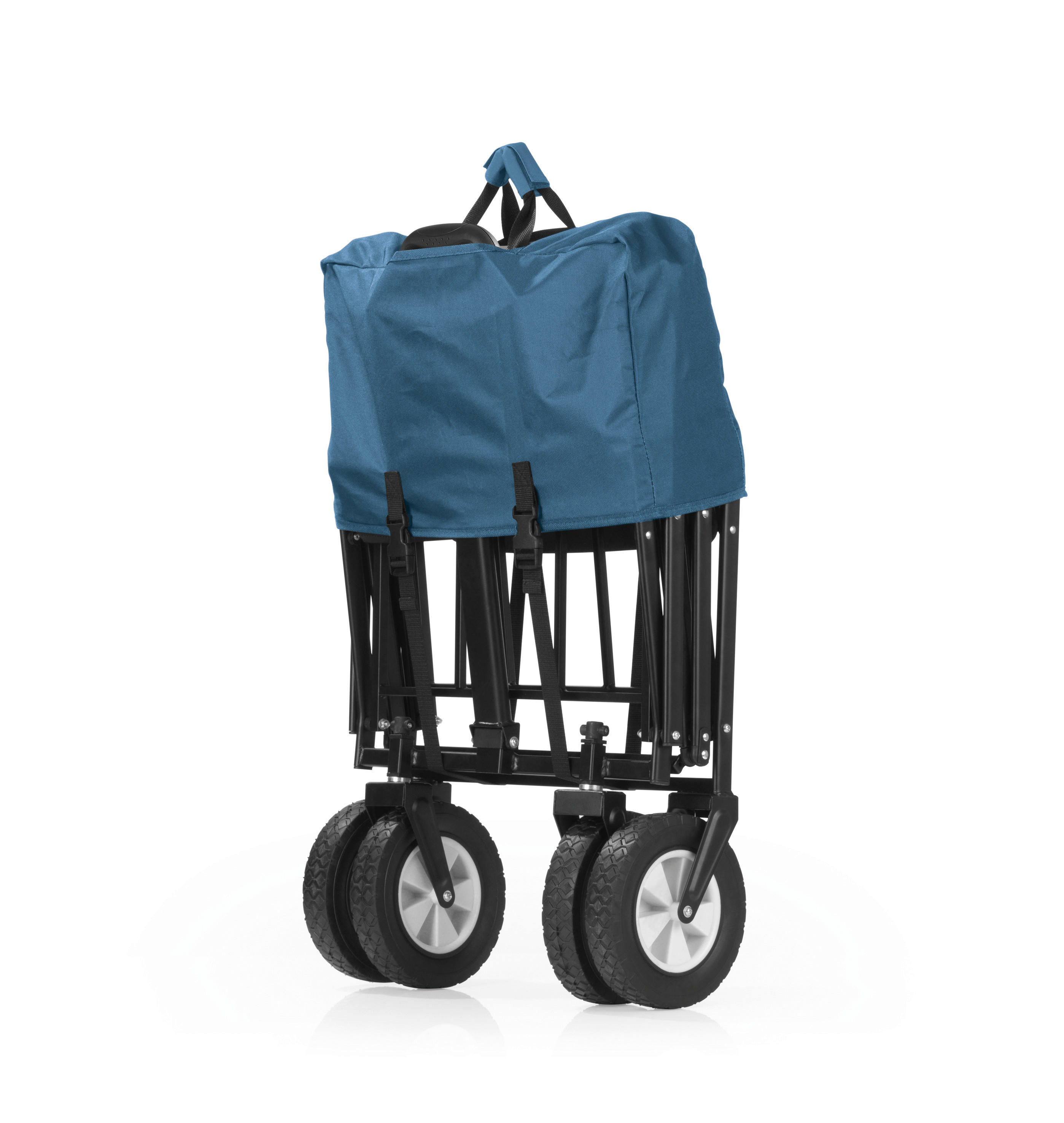 Thumbnail - EasyMaxx Bollerwagen blau B/H/T: ca. 50x72x102 cm