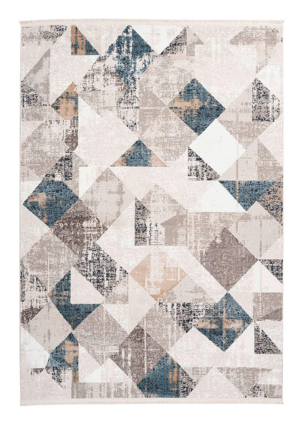 360Living Teppich Akropolis grau B/L: ca. 80x150 cm Akropolis - rosa/grau (80,00/150,00cm) - 360Living