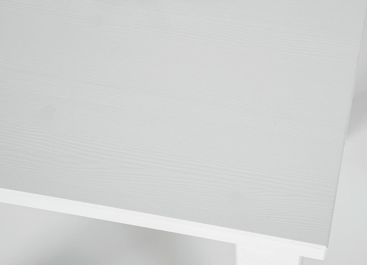 Beistelltisch Asgar weiß B/H/T: ca. 45x55x45 cm Asgar - weiß (45,00/55,00/45,00cm) - Inter Link